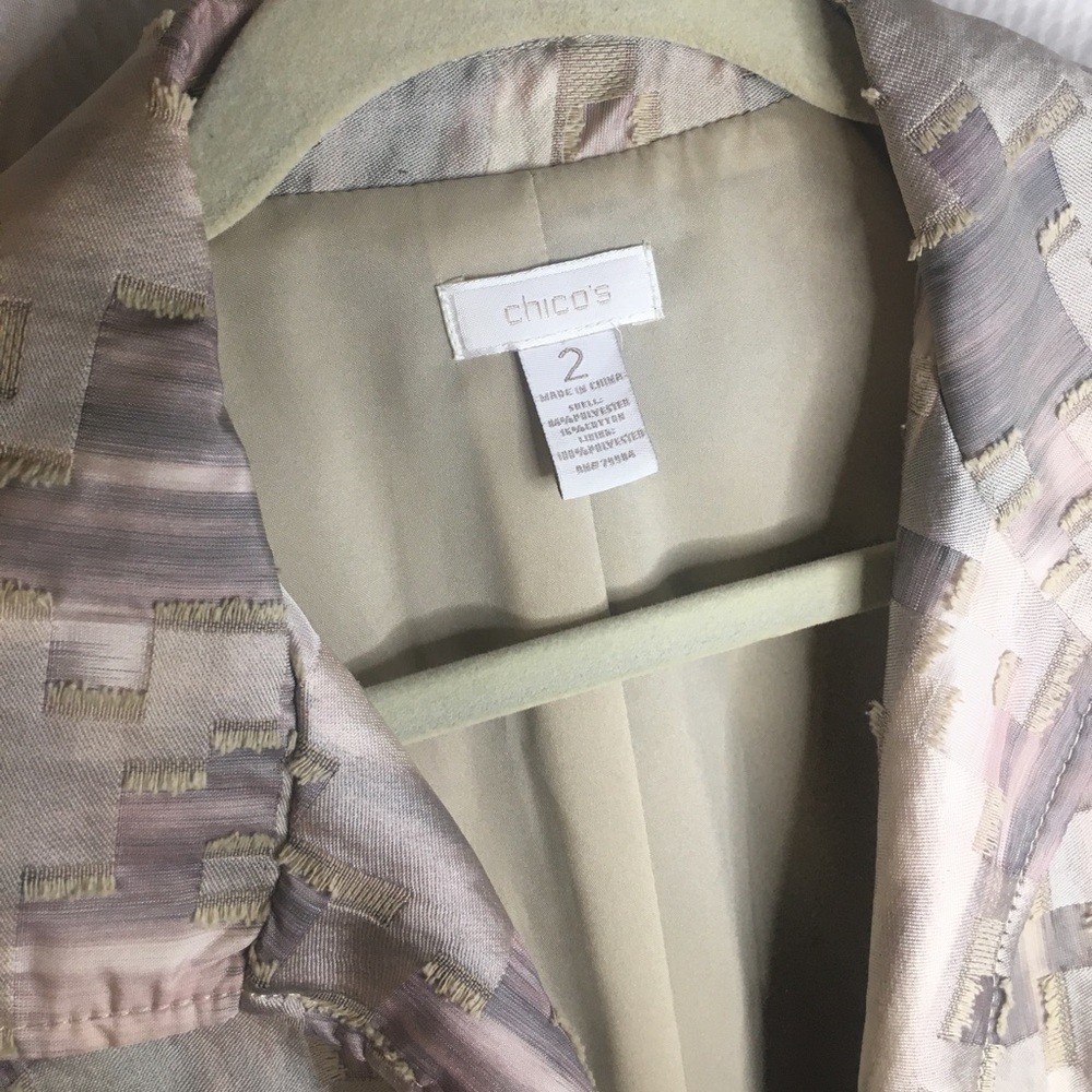 Chico’s | Women’s Multi-Pattern Jacket - image 3